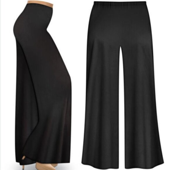 Madewell Caldwell Wide Leg Pull on Pleated Trouser Pants Size 4 Black E4257 *EUC - Picture 1 of 12